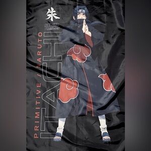 Primitive Naruto Shippuden Itachi Uchiha Akatsuki Wall Tapestry Banner